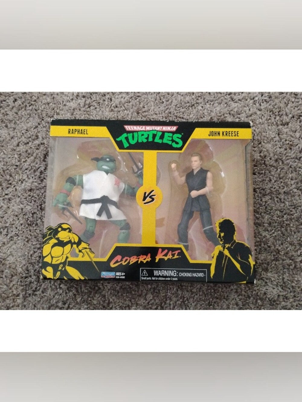 Playmates TMNT vs Cobra Kai - Raphael vs John Kreese 2-Pack